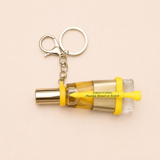 Golden Tee — Fragrance Keychain — 10 mL
